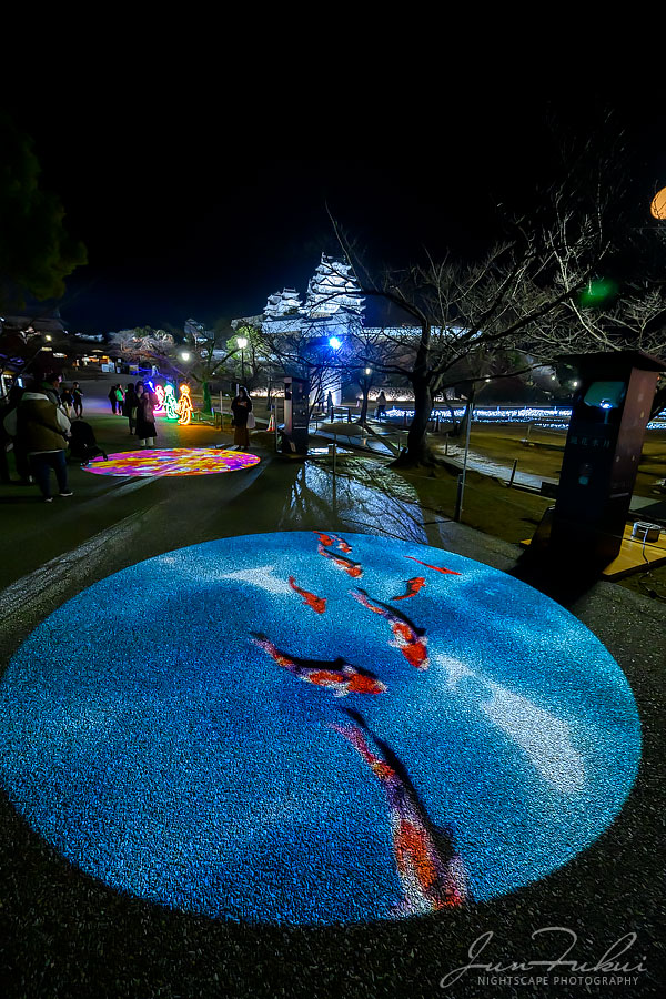 姫路城 イルミネーション