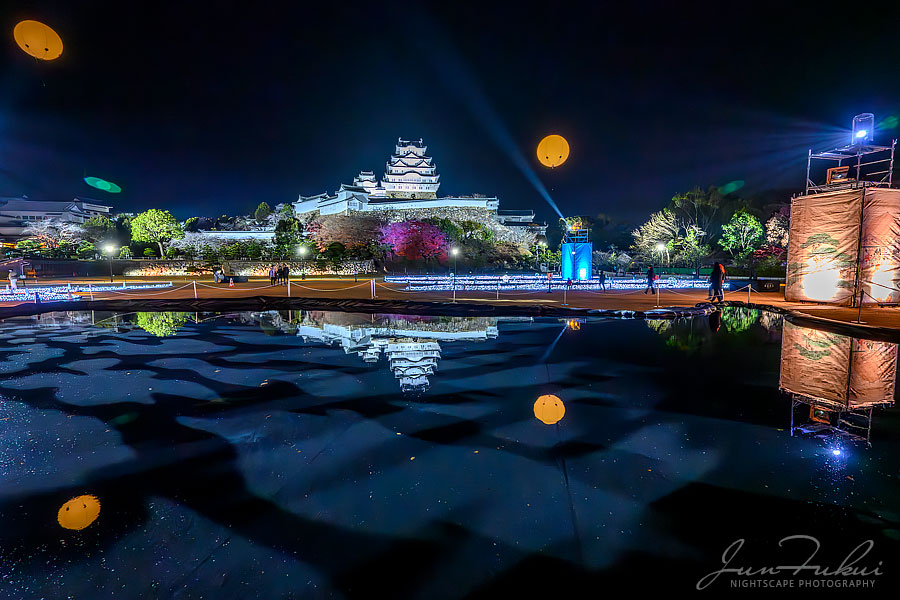 姫路城 イルミネーション