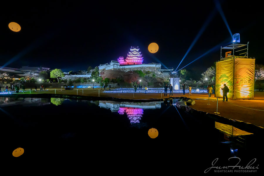 姫路城 イルミネーション