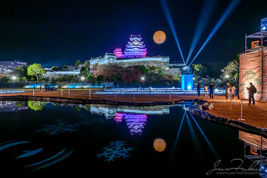 姫路城 イルミネーション