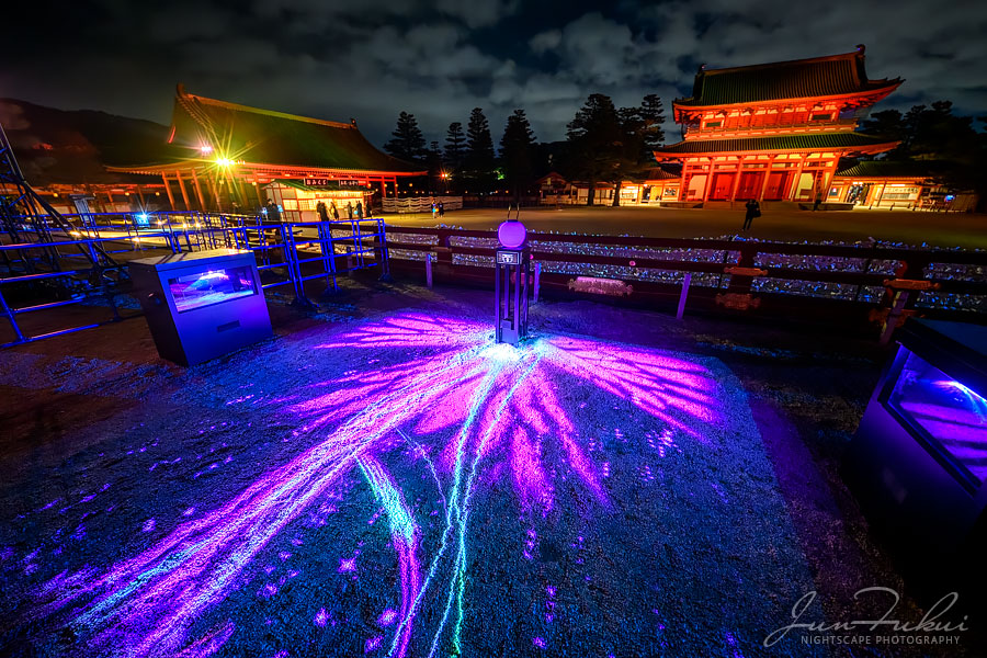 平安神宮 ナイトスケープ