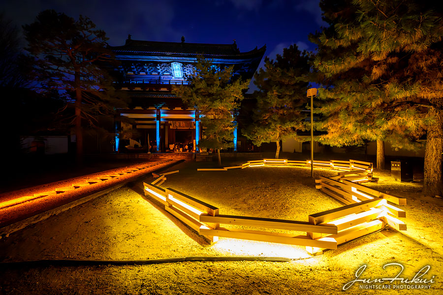 萬福寺 ナイトスケープ