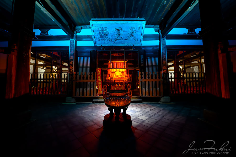 萬福寺 ナイトスケープ