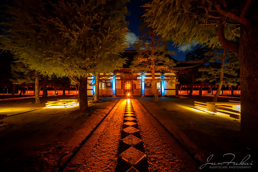 萬福寺 ナイトスケープ