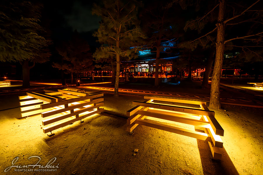 萬福寺 ナイトスケープ