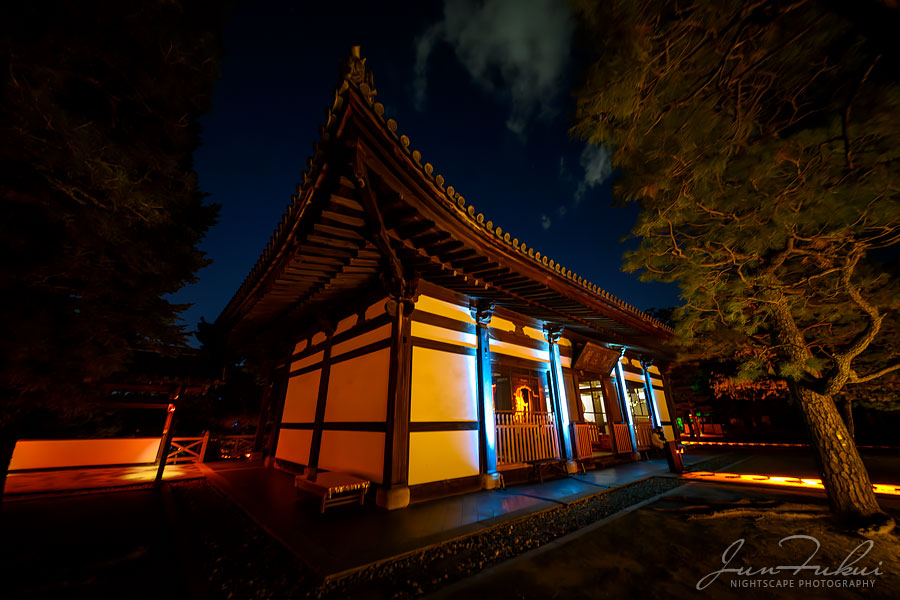 萬福寺 ナイトスケープ
