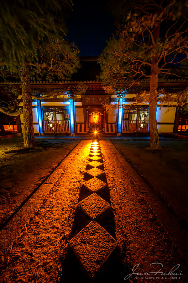 萬福寺 ナイトスケープ