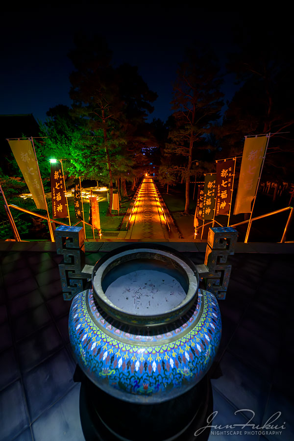 萬福寺 ナイトスケープ