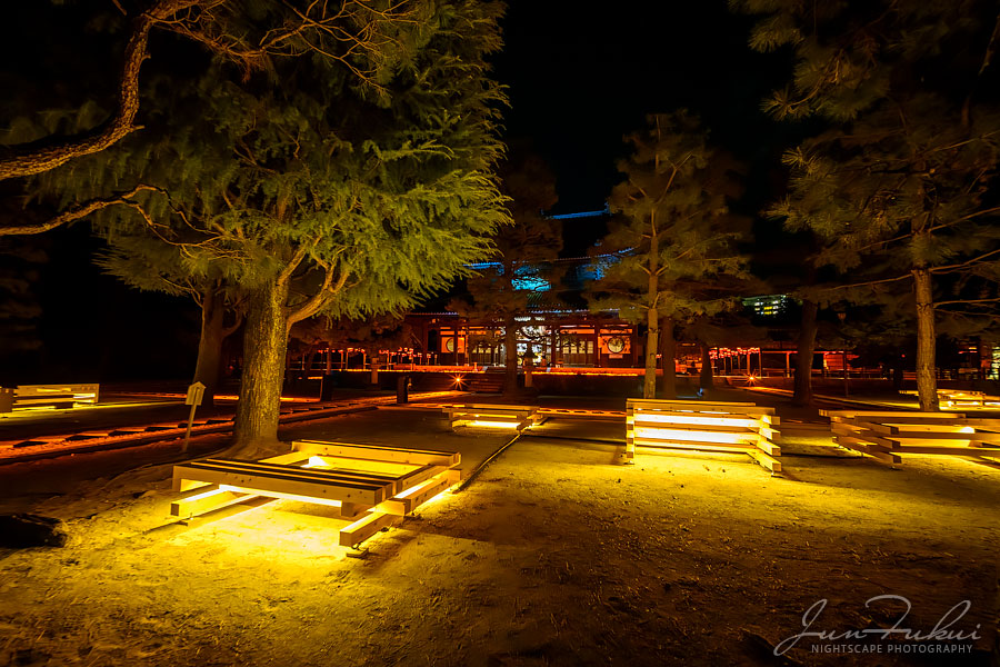 萬福寺 ナイトスケープ