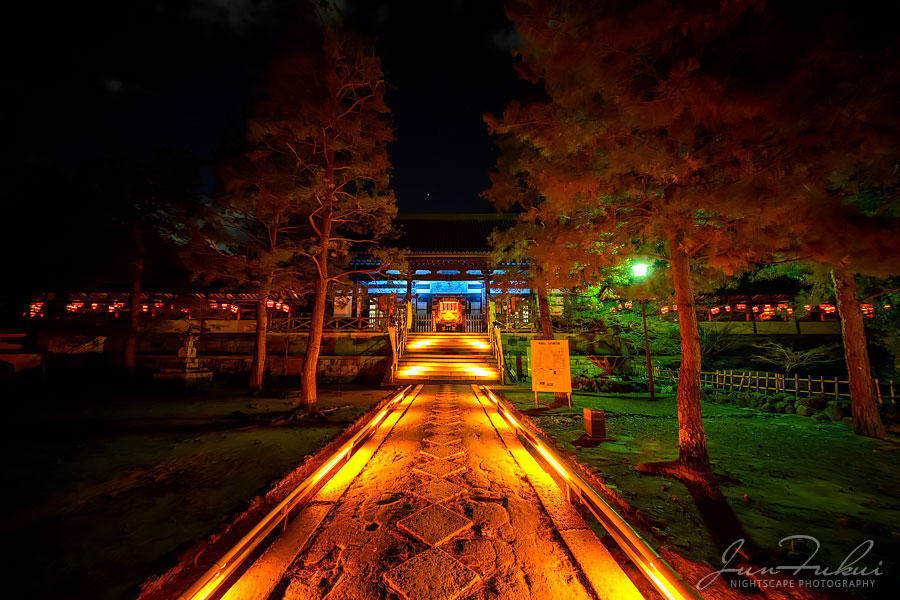 萬福寺 ナイトスケープ