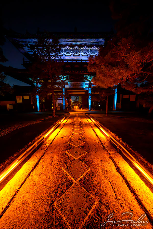 萬福寺 ナイトスケープ