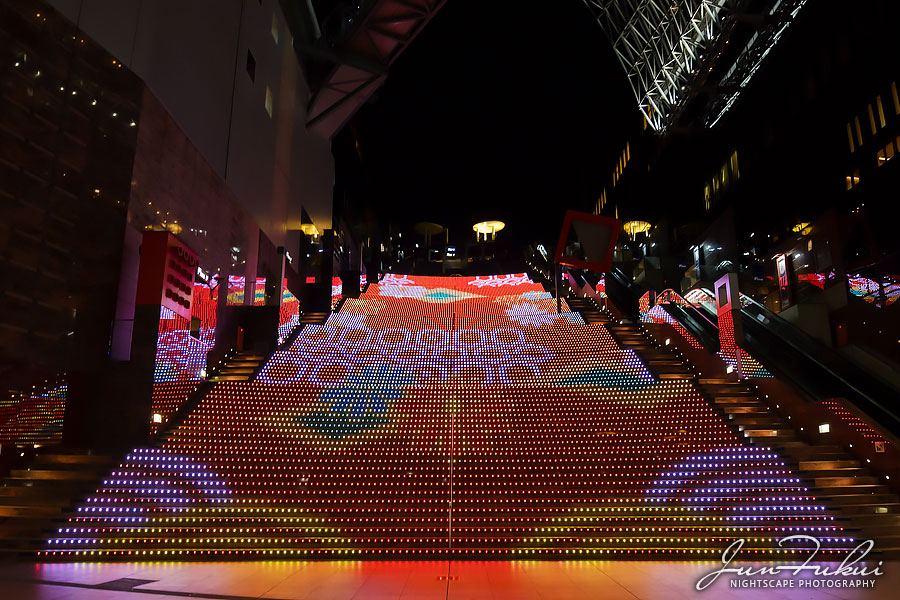 京都駅ビル イルミネーション