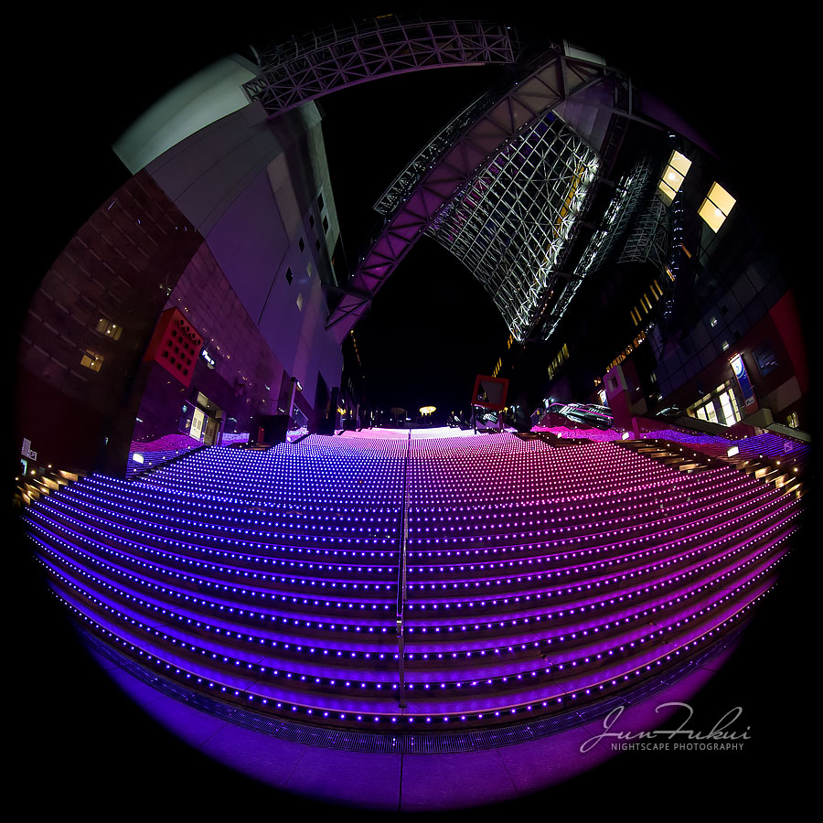 京都駅ビル イルミネーション