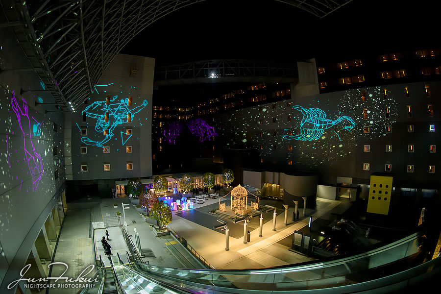 京都駅ビル イルミネーション