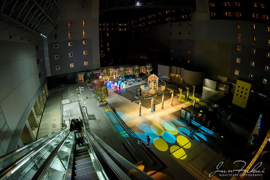 京都駅ビル イルミネーション