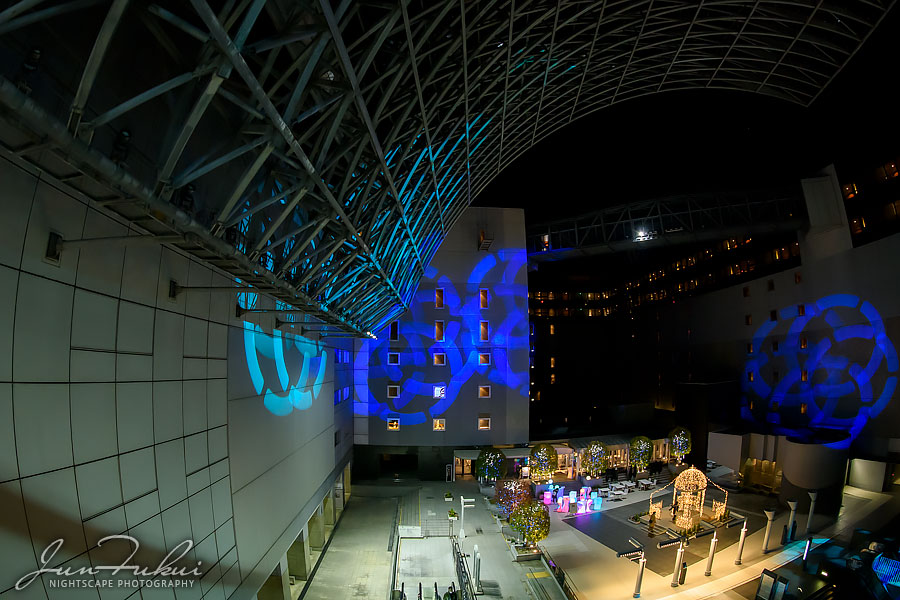 京都駅ビル イルミネーション