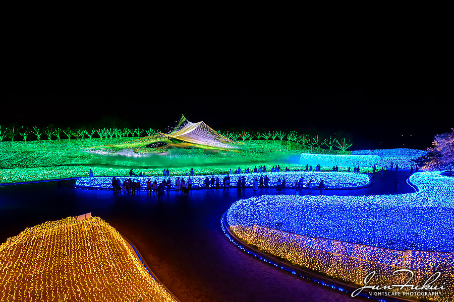 ななばの里 イルミネーション