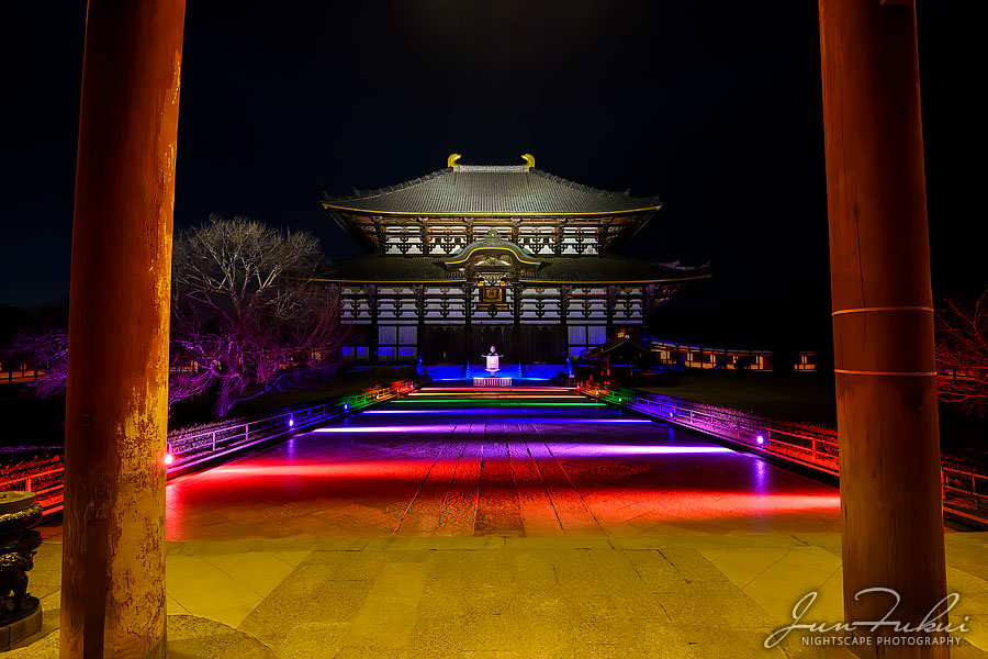 なら瑠璃絵 イルミネーション