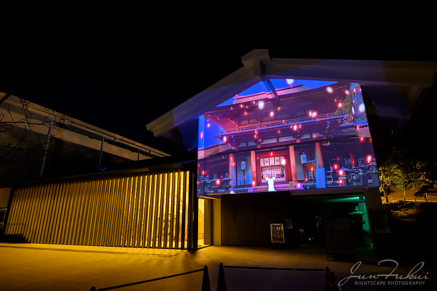 なら瑠璃絵 イルミネーション