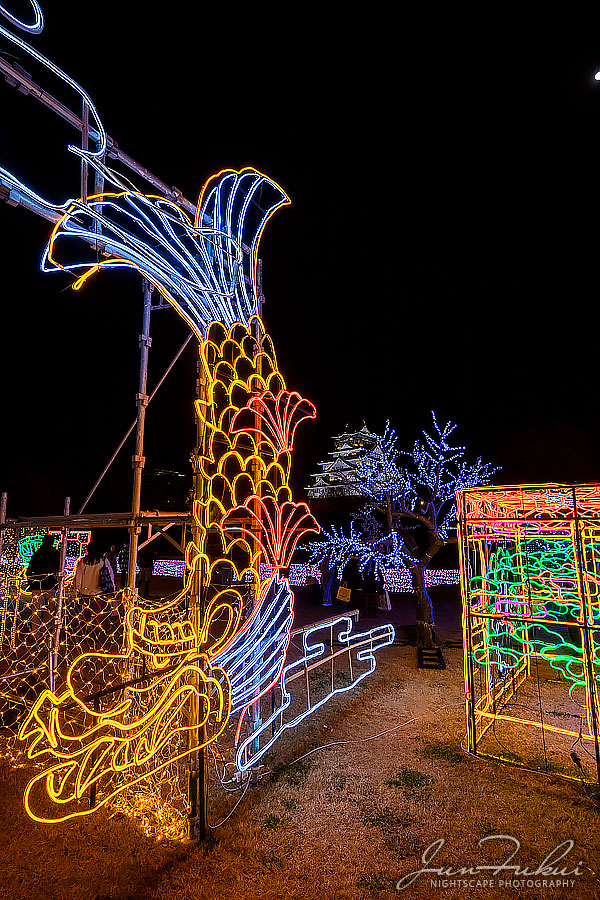 大阪城イルミナージュ イルミネーション