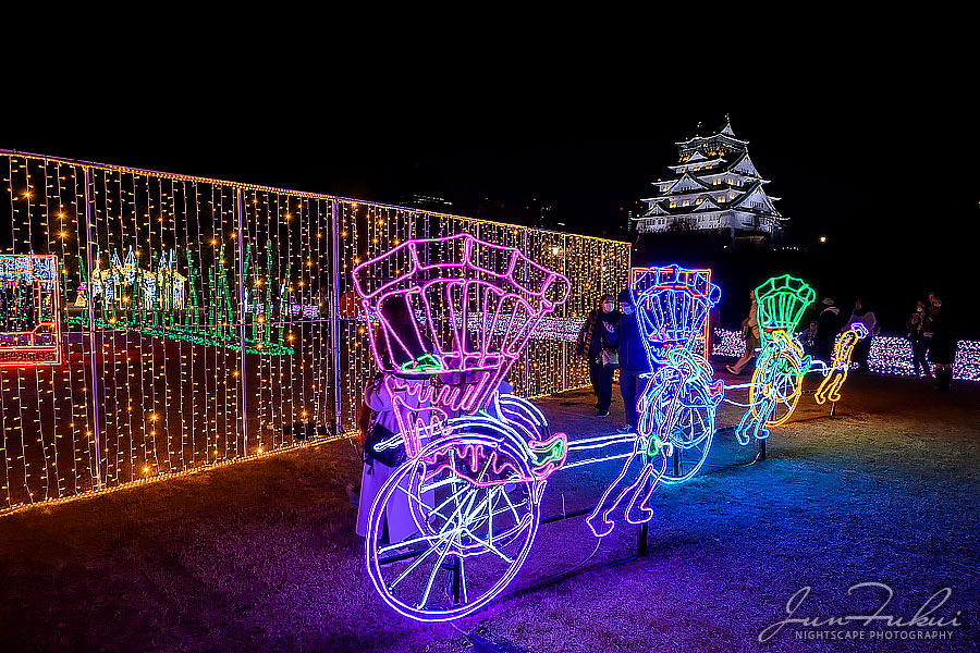 大阪城イルミナージュ イルミネーション
