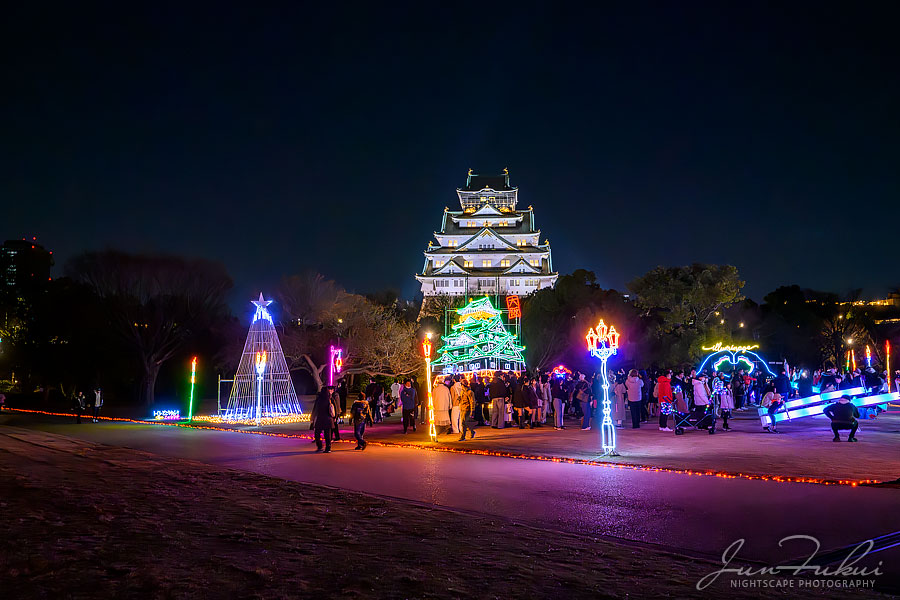 大阪城イルミナージュ イルミネーション