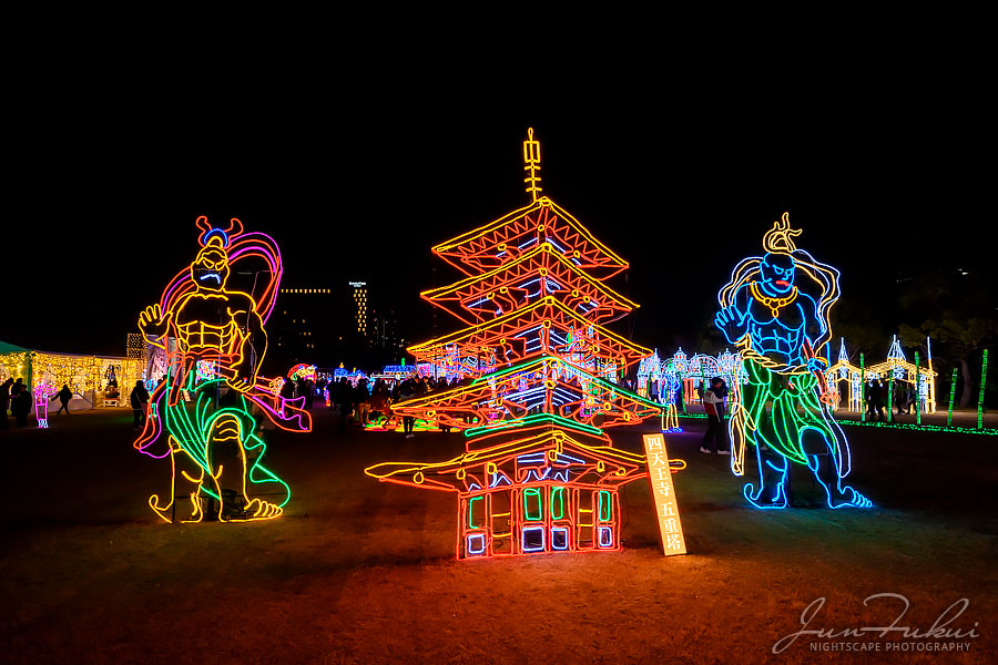 大阪城イルミナージュ イルミネーション