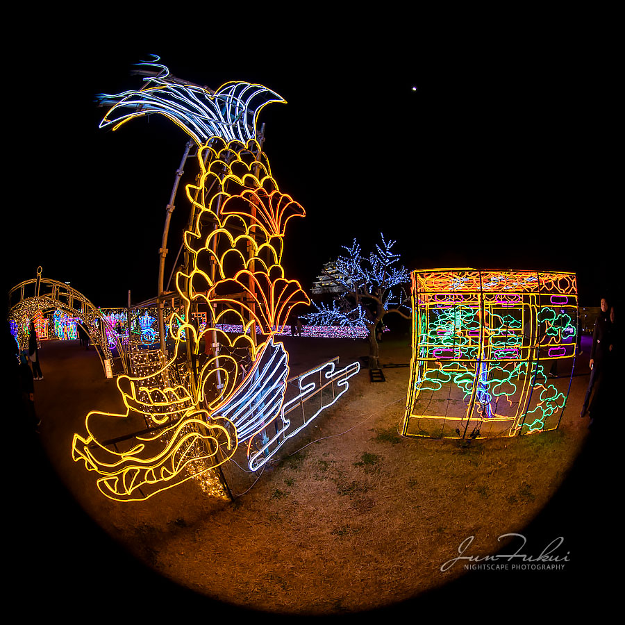 大阪城イルミナージュ イルミネーション