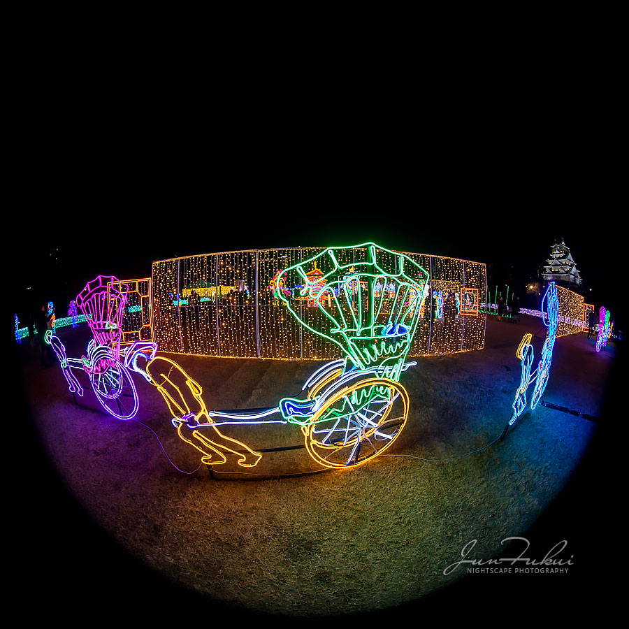 大阪城イルミナージュ イルミネーション