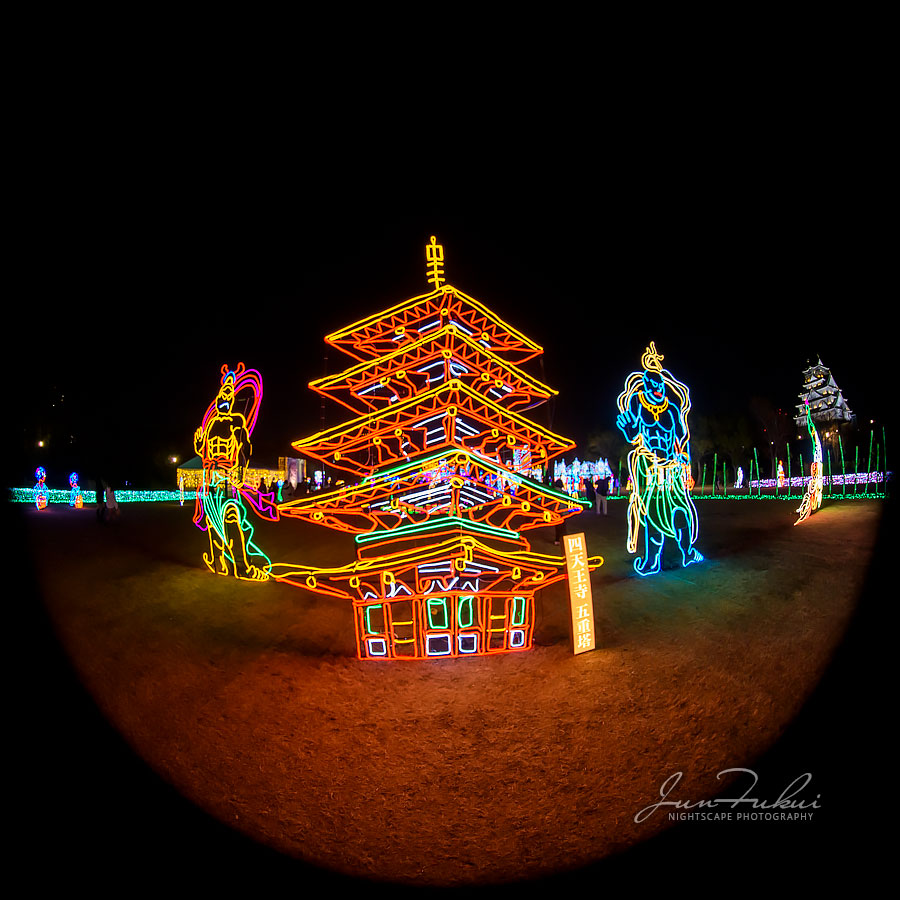 大阪城イルミナージュ イルミネーション