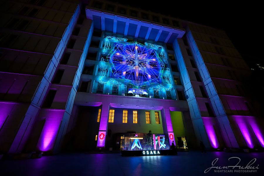 OSAKA光のルネサンス イルミネーション