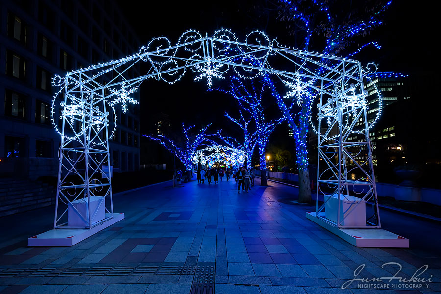 OSAKA光のルネサンス イルミネーション