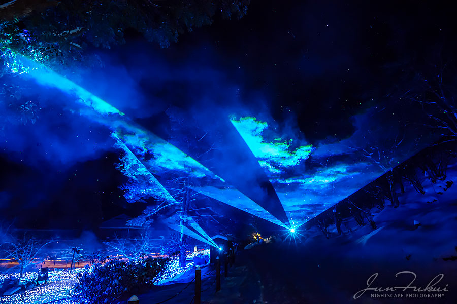 シナスタジアヒルズ イルミネーション