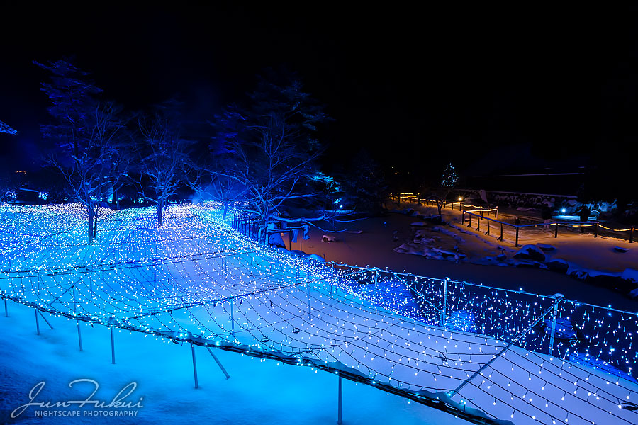 シナスタジアヒルズ イルミネーション