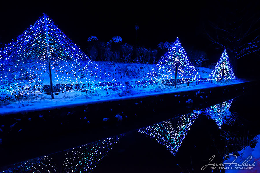 シナスタジアヒルズ イルミネーション