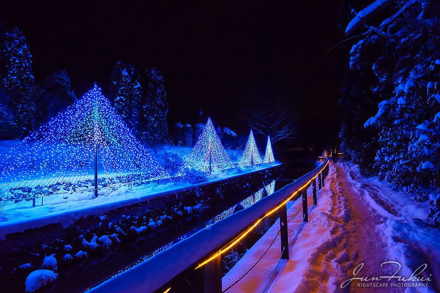 シナスタジアヒルズ イルミネーション