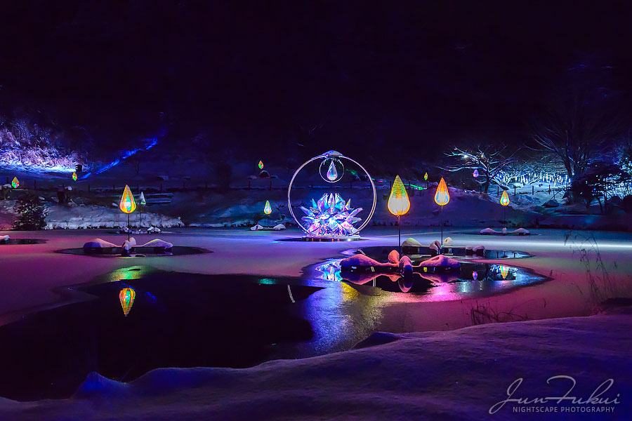 シナスタジアヒルズ イルミネーション