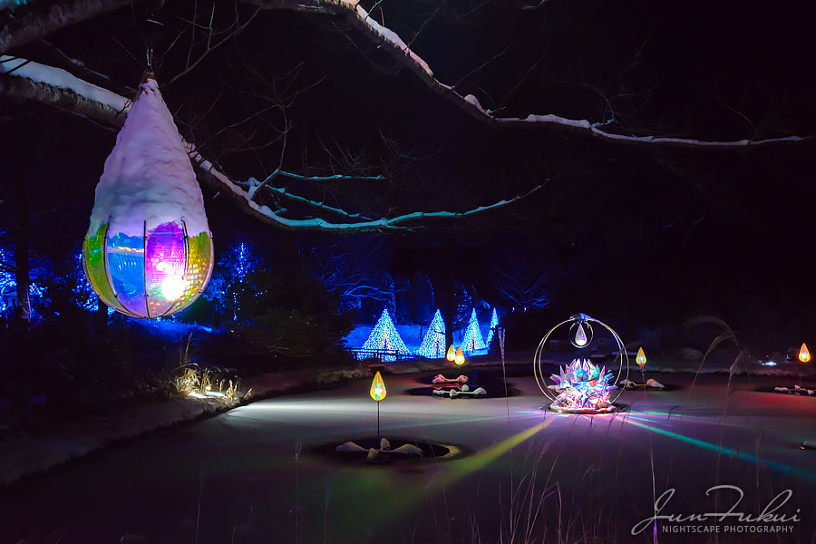 シナスタジアヒルズ イルミネーション