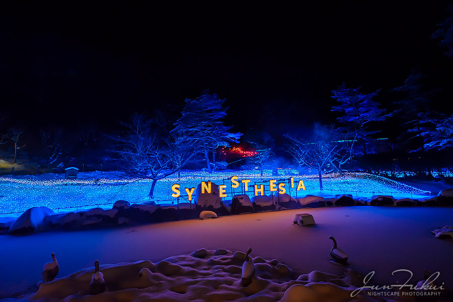 シナスタジアヒルズ イルミネーション