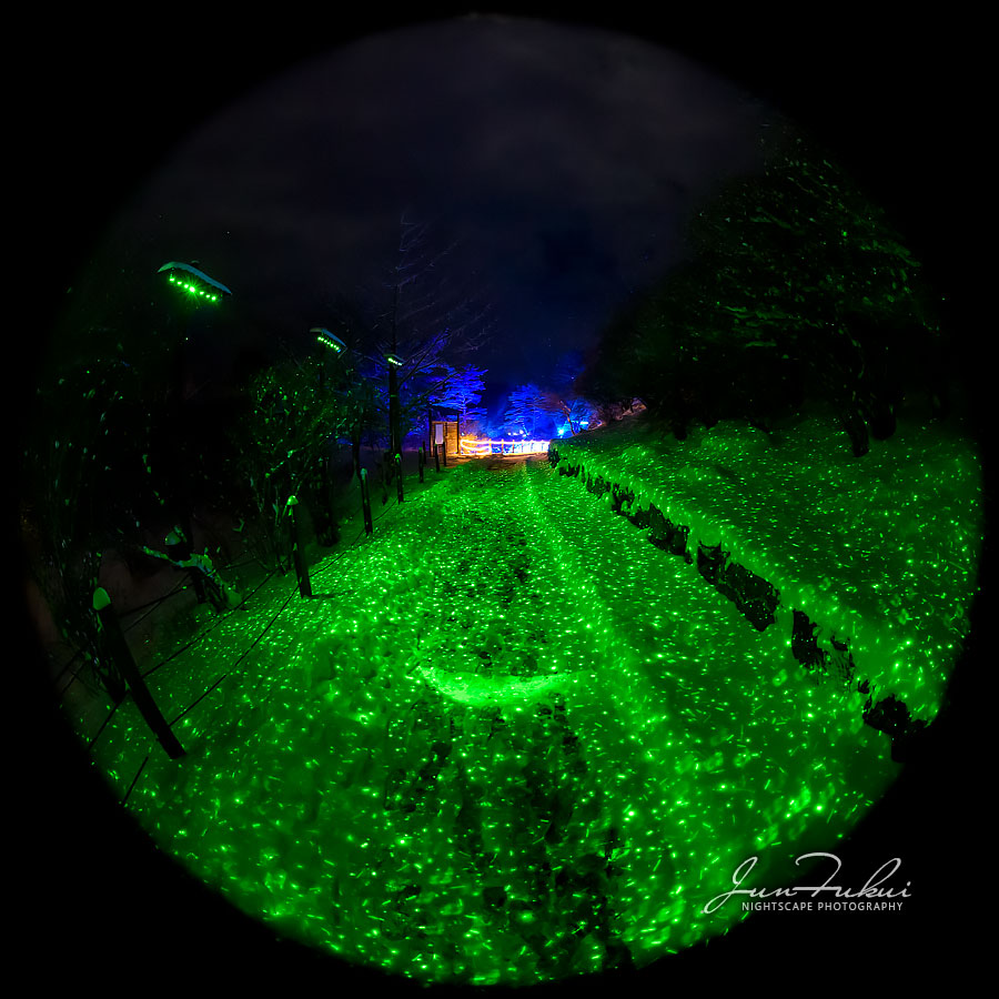 シナスタジアヒルズ イルミネーション