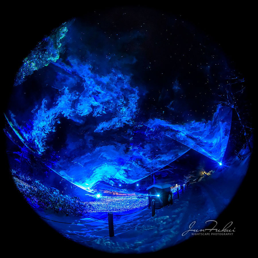 シナスタジアヒルズ イルミネーション