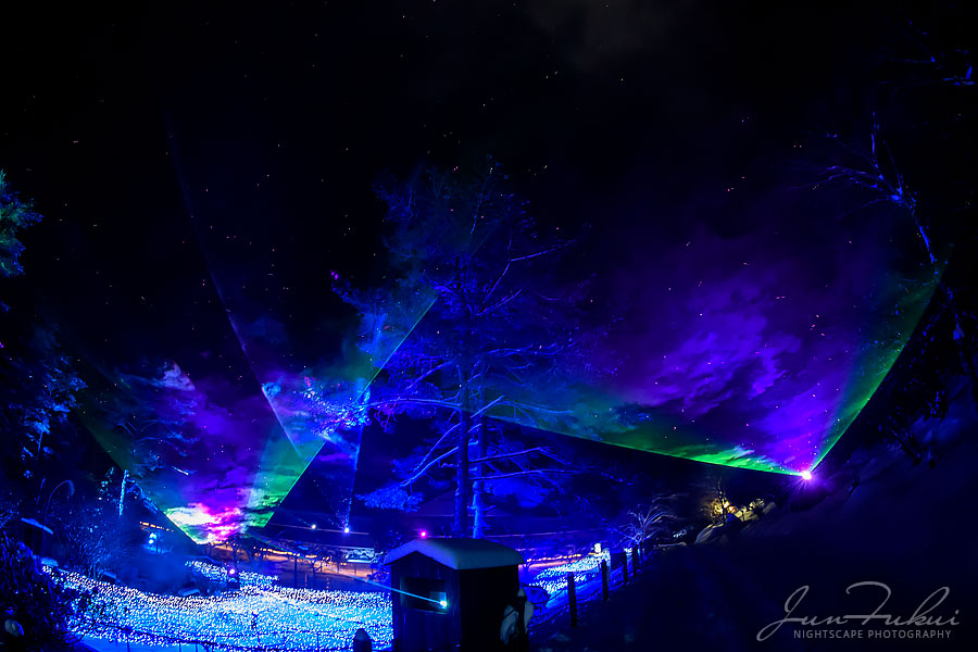 シナスタジアヒルズ イルミネーション