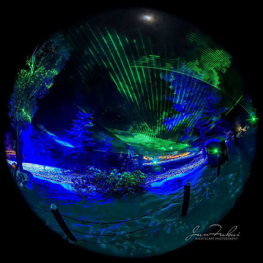 シナスタジアヒルズ イルミネーション