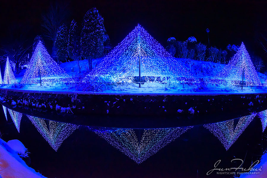 シナスタジアヒルズ イルミネーション