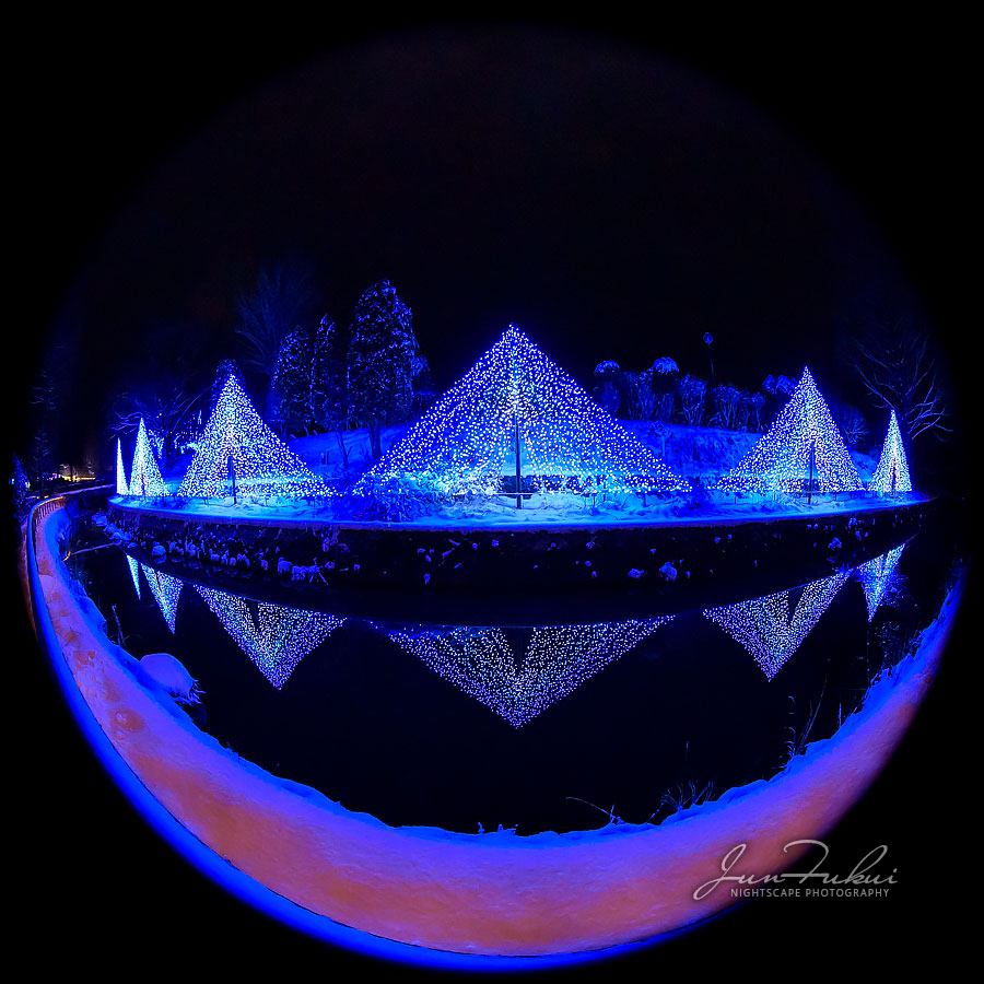 シナスタジアヒルズ イルミネーション