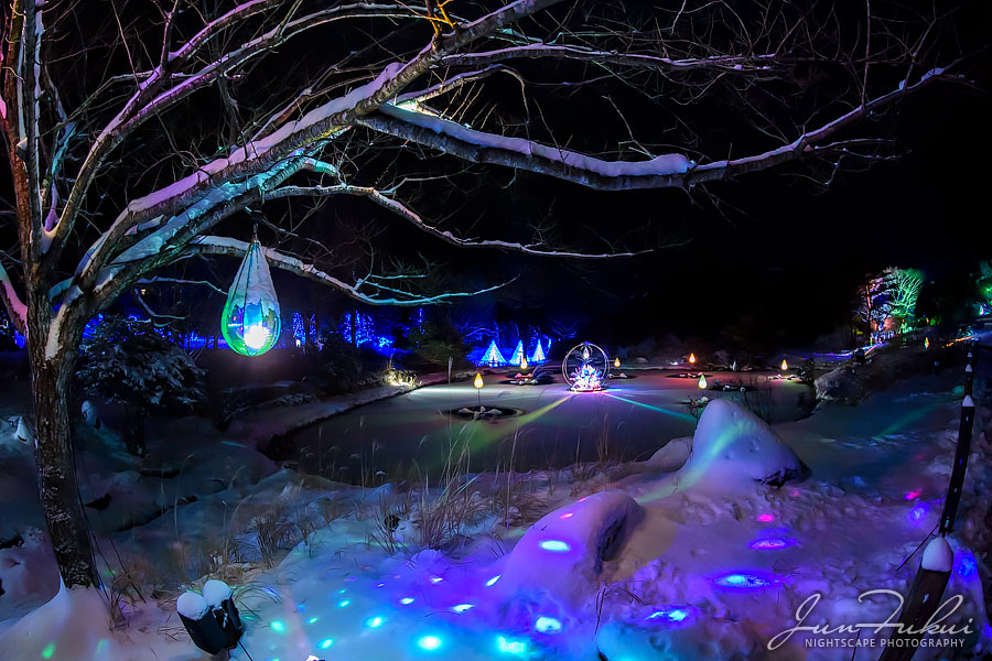 シナスタジアヒルズ イルミネーション